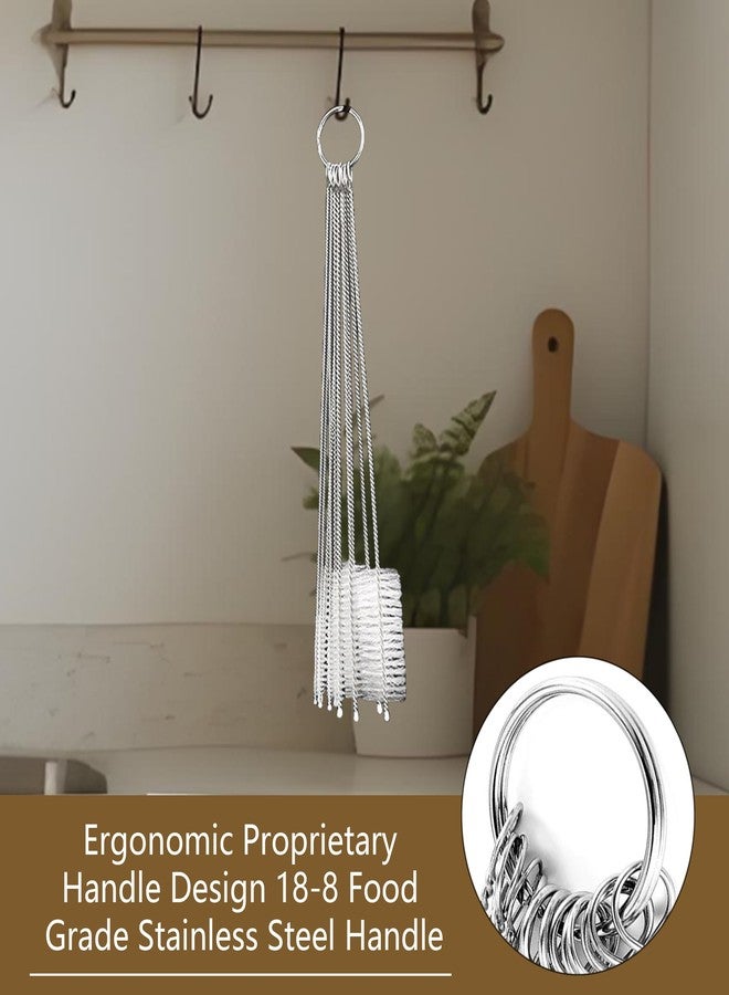 CIDYAUST Straw Cleaner Brush Set,10Pcs 9.8 Inch Long Straw Brush,Nylon Pipe Tube Cleaner with 10 Different Diameters.Bottle Brush for Baby Bottle,Tumbler,Sippy Cup and Sinks. - Image 5